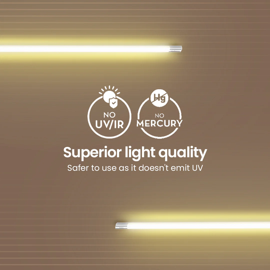 Crompton 22W TRIO Batten Tube Light 4