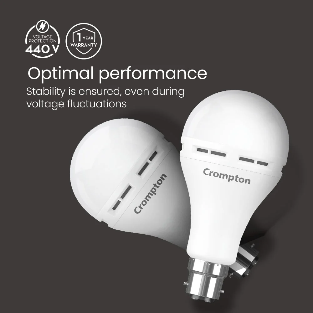 Crompton B22 Backup Led Bulb 6