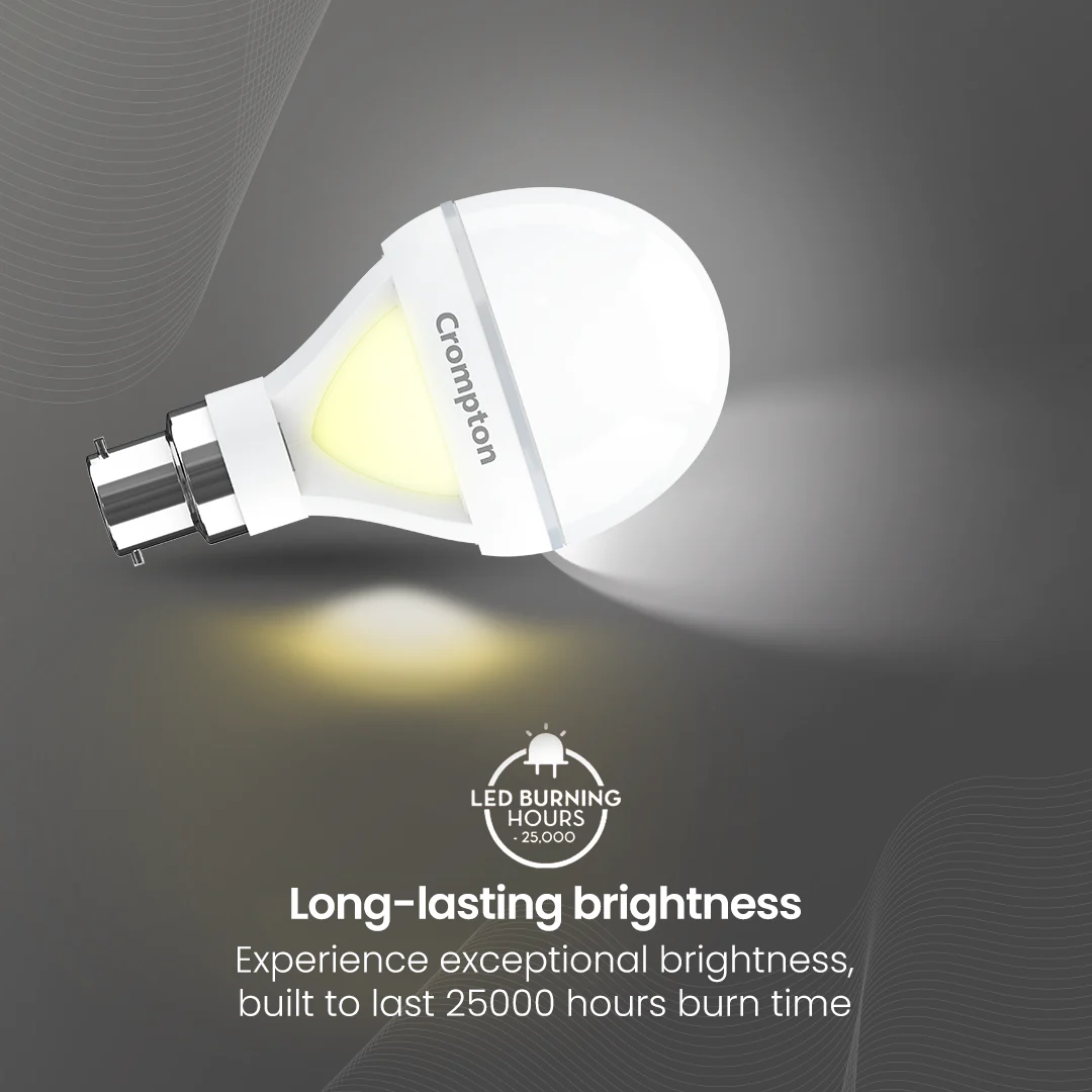 Crompton B22 Crompton Trio Bulb 4