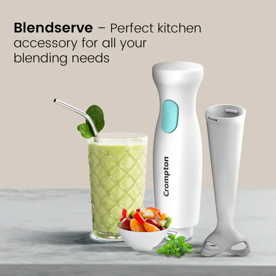 Crompton Blendserve Plastic Stem Blender 2