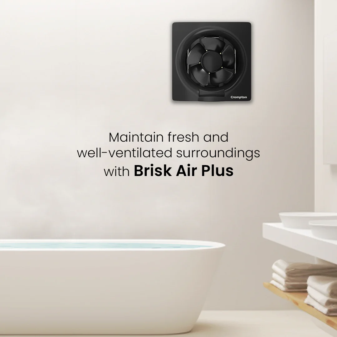 Crompton Brisk Air Plus Black 1