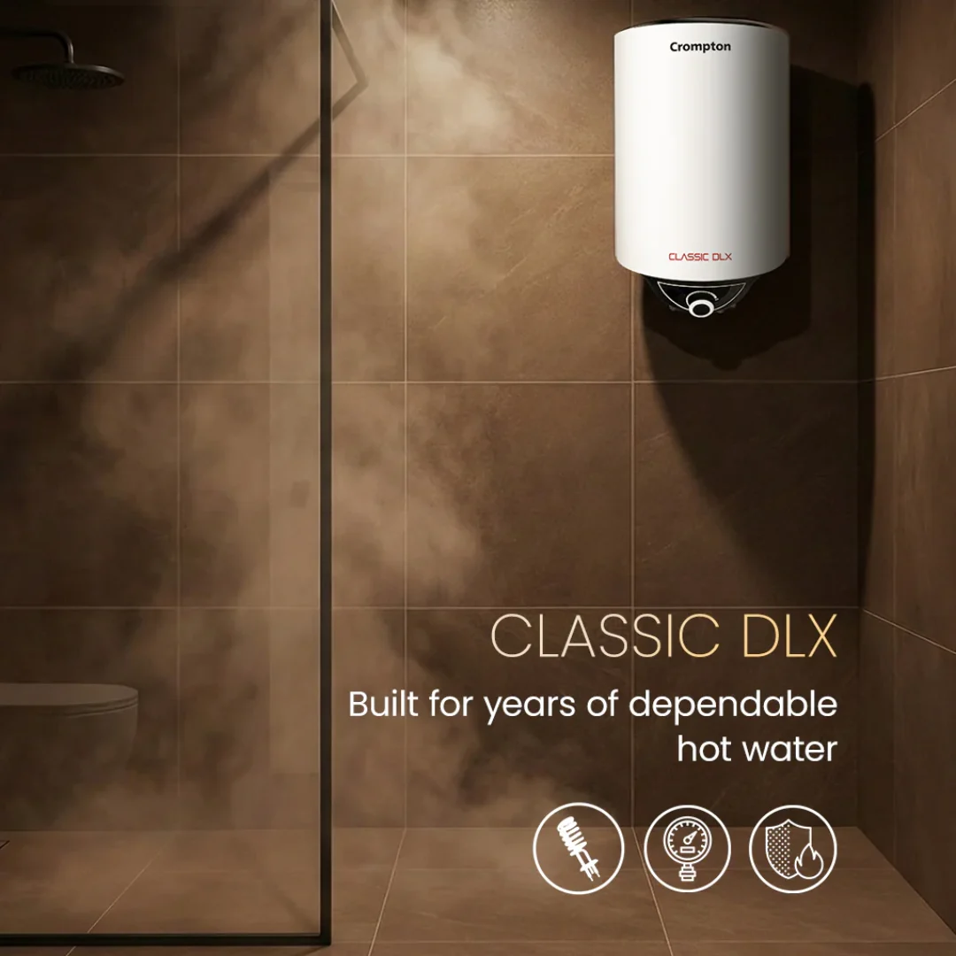 Crompton Classic DLX, 2000W Storage Water Heater G1