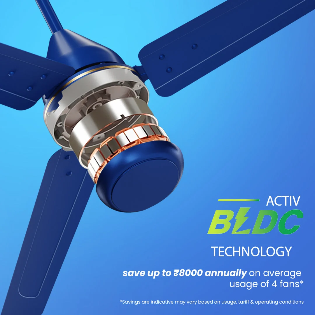 Crompton Energion Elevate BLDC Fan Tech