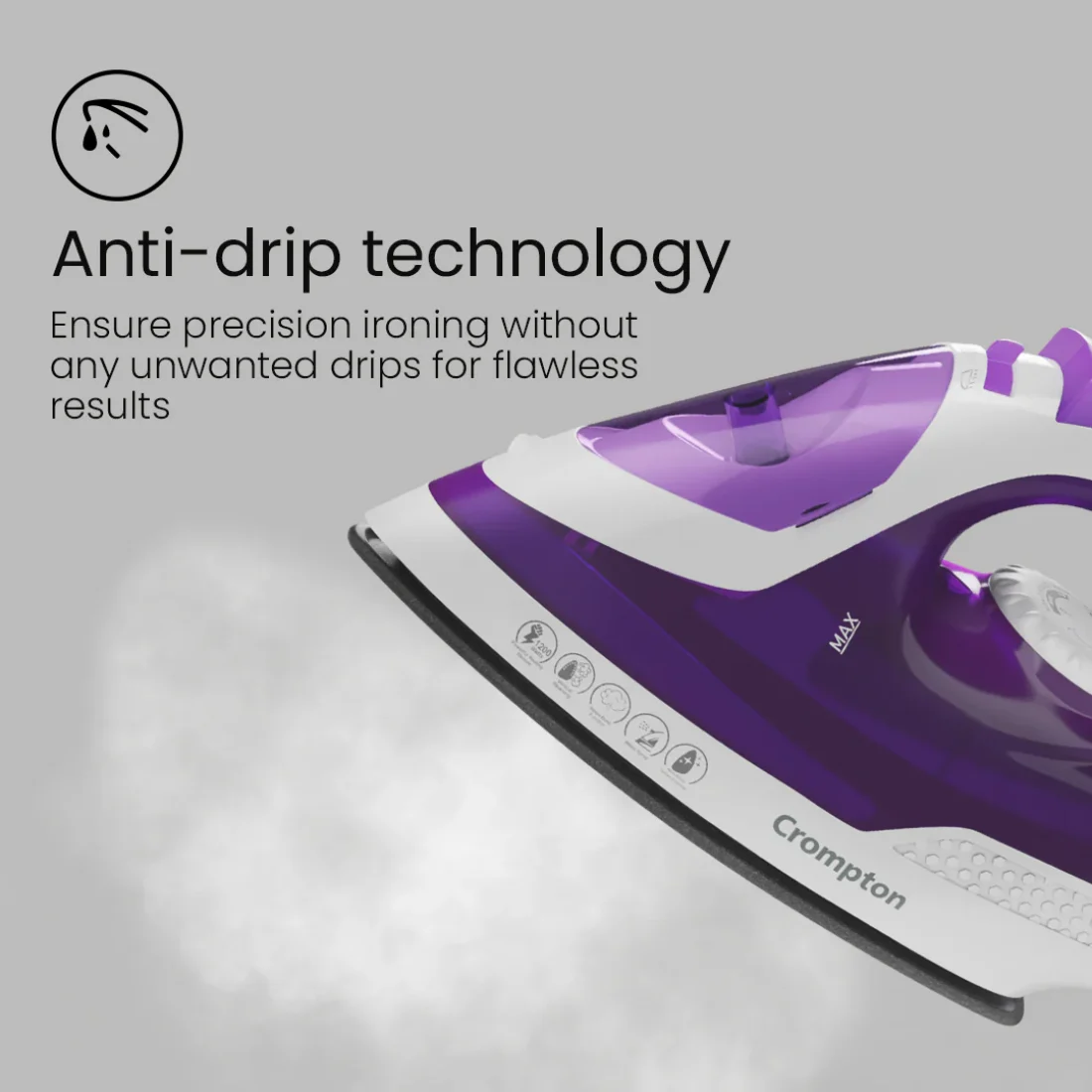 Crompton FabriMagic 1200 W Steam Iron 6