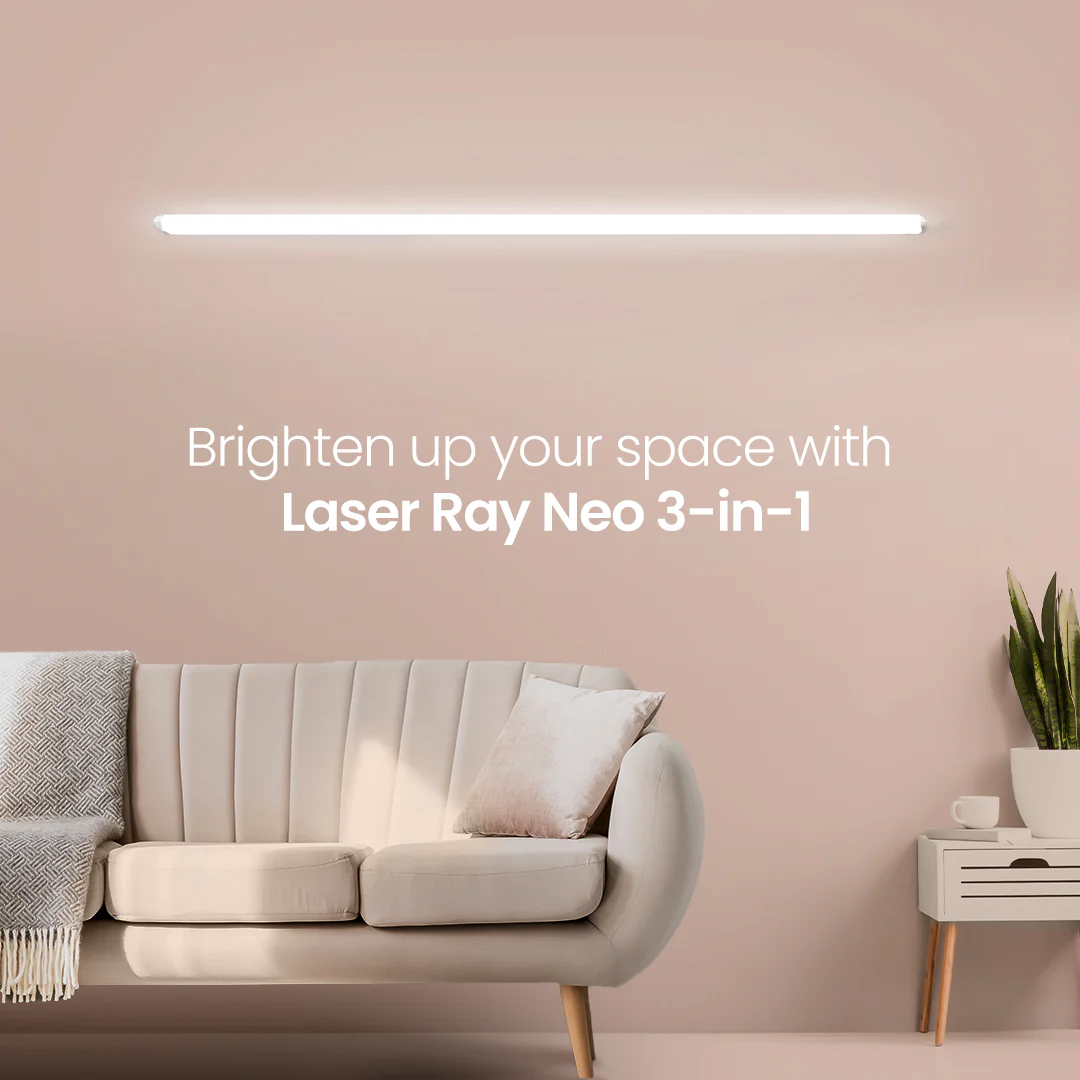 Crompton Laser Ray Neo 3 in 1 Led Batten 4