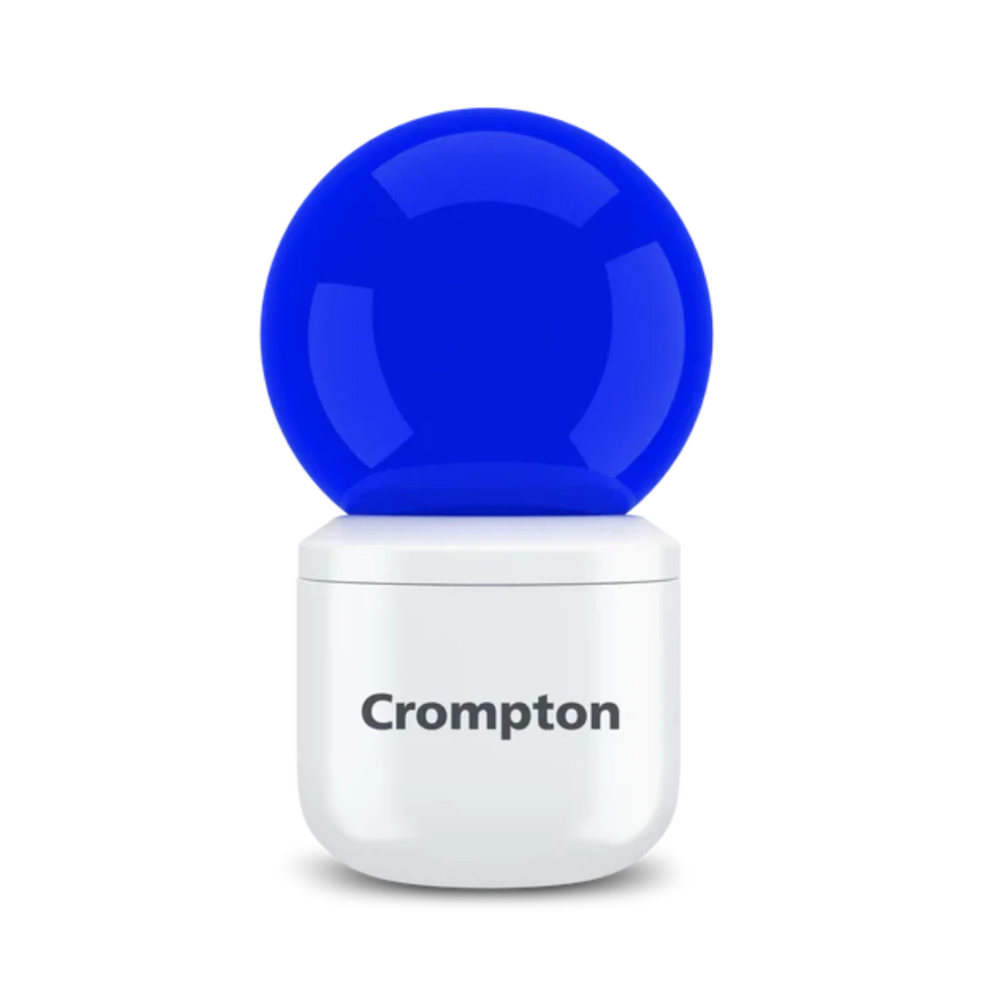 Crompton Led Deco Socket Lamp Blue