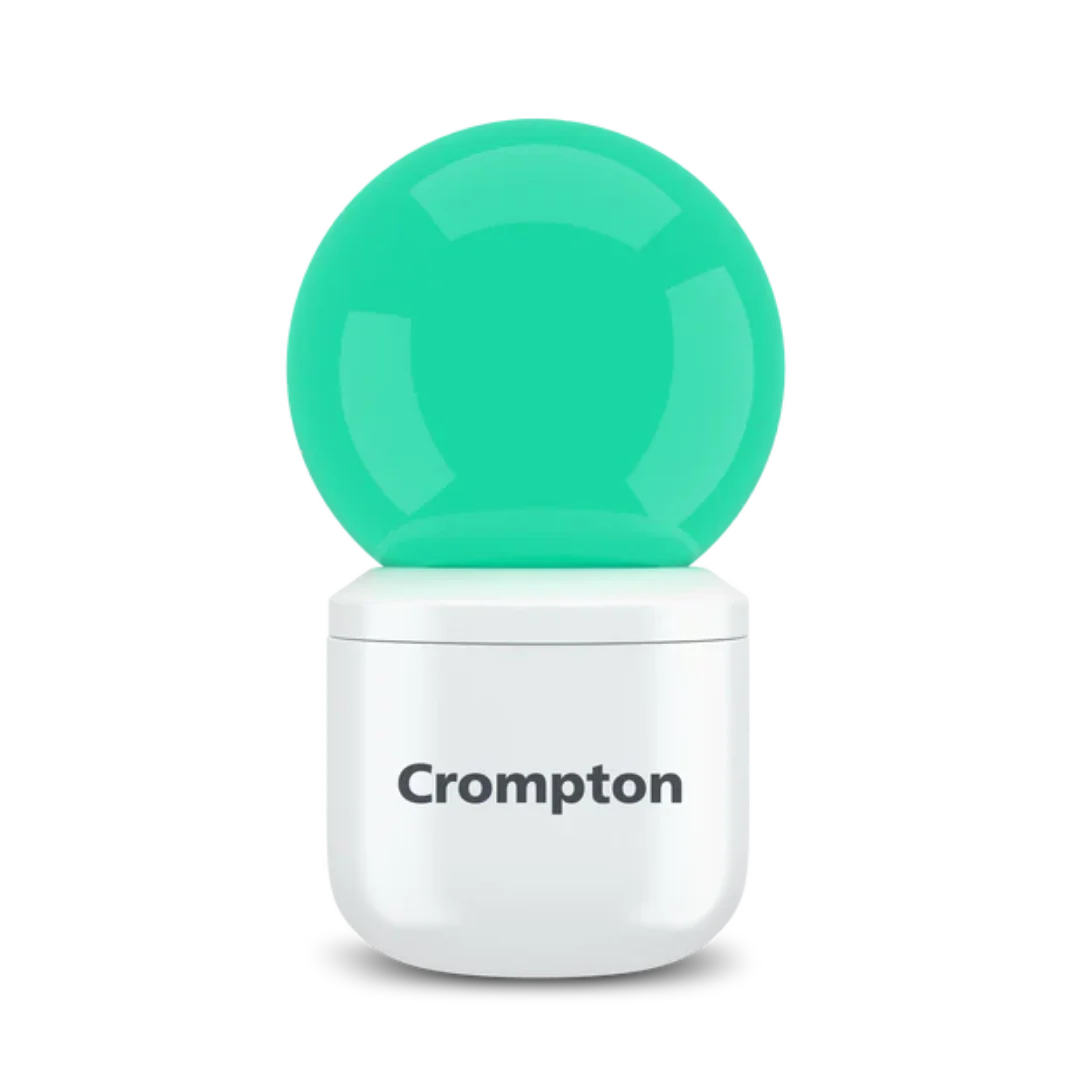 Crompton Led Deco Socket Lamp Green