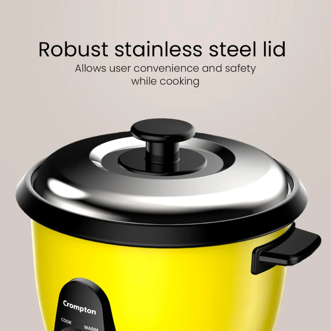 Harvest Pro Single Bowl 1.8Ltr Rice Cooker 3