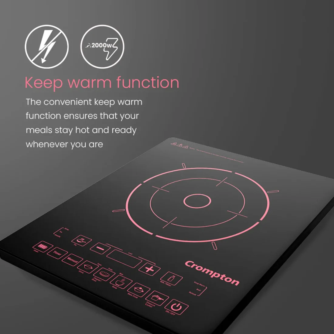 Instaserve Slim 2000 W Induction 4