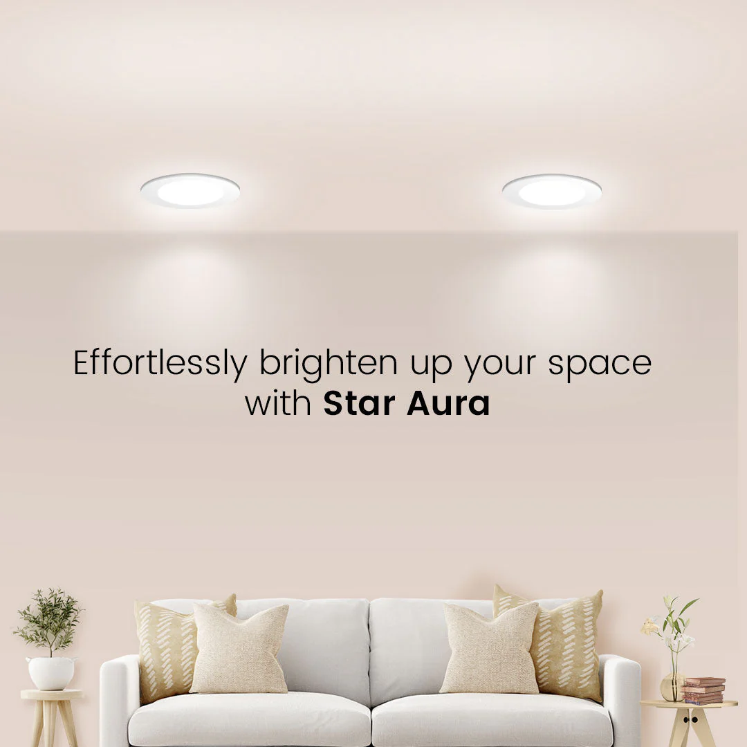 Star Aura Round Ceiling Led Spotlight 2