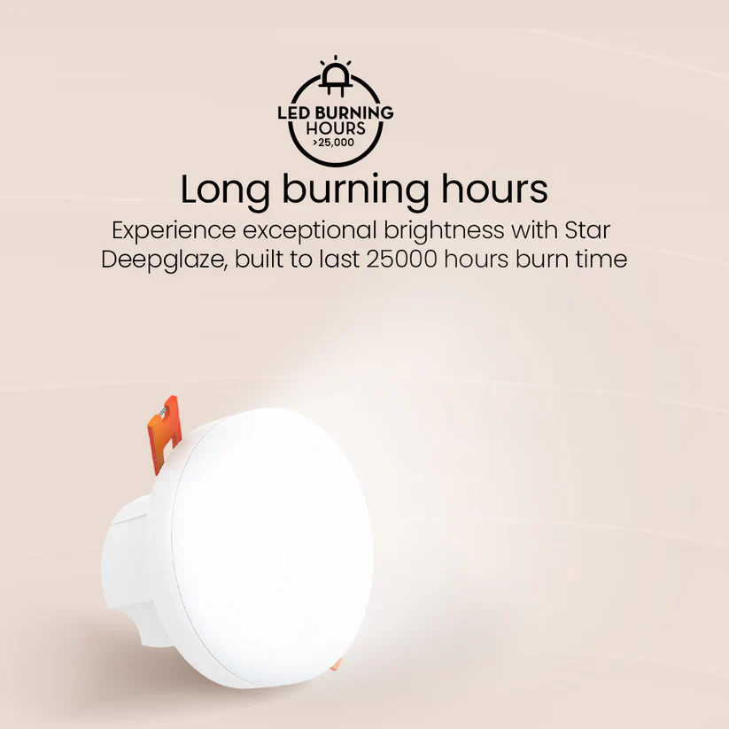 Star Deepglaze Round Led Downlighter 5