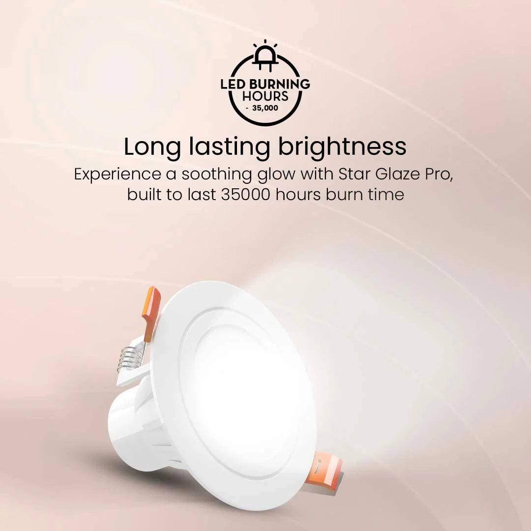 Star Glaze Pro Round Led Downlighter 3