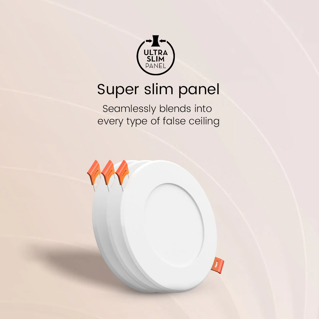 Star Slim Round Led Recesss Panel 3