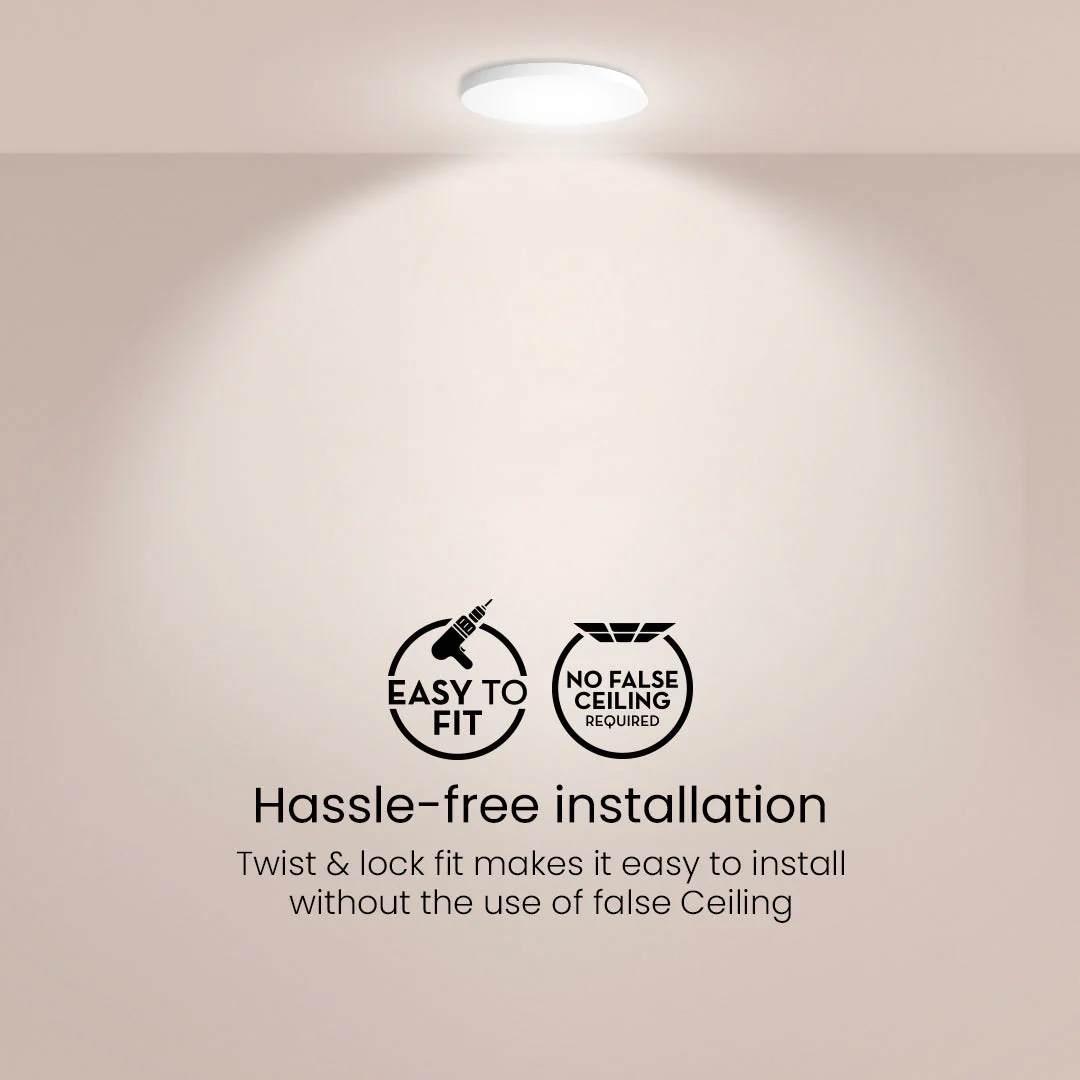 Star Stylus Round Led Surface Panel 5