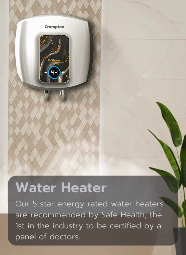 Water Heater Slide Banner Main
